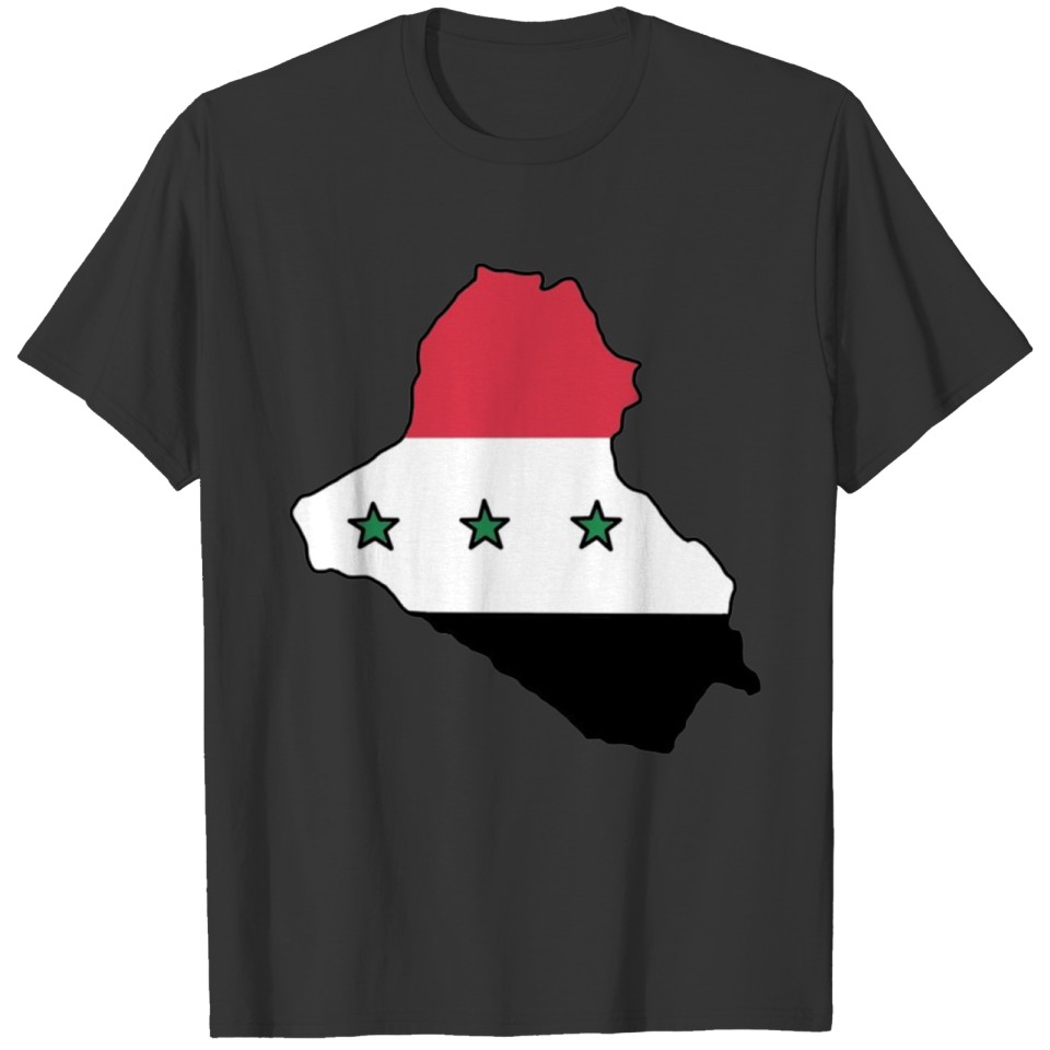 map iraq T-shirt