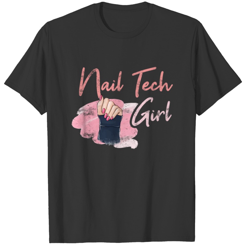 Women's Nail Designer T-shirt