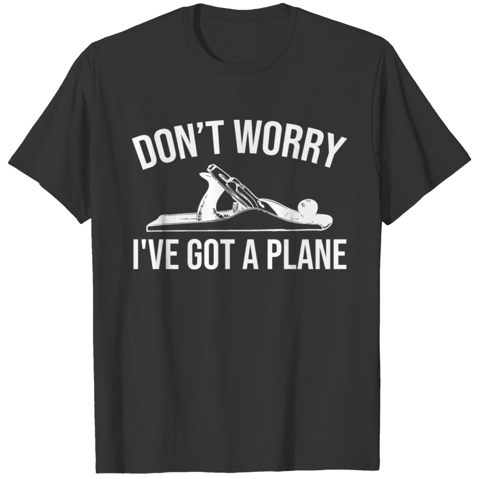 Woodworkers Plane Funny Woodworking Carpenter T-shirt