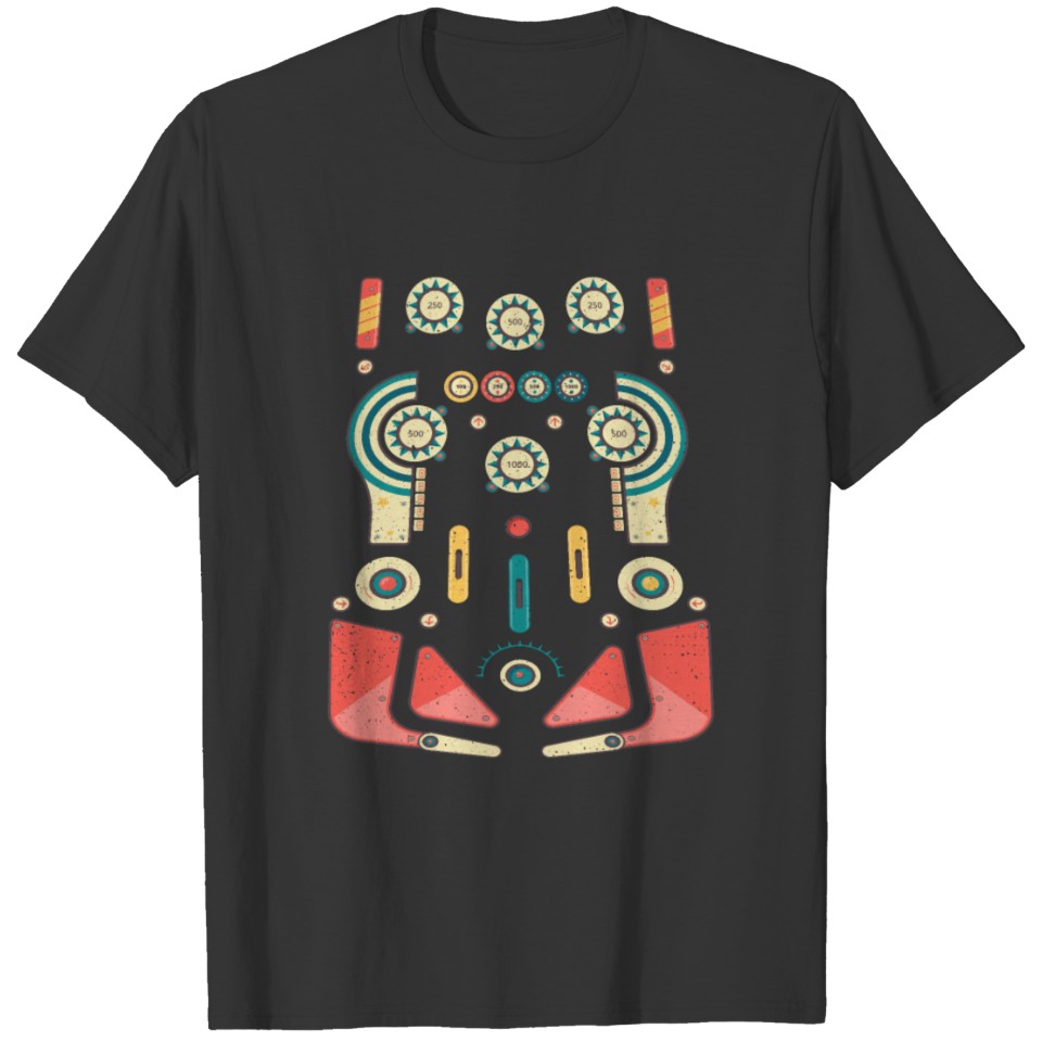 Cool retro pinball arcade - pinball arcade machine T Shirts