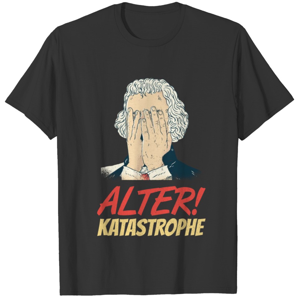 Alter Katastrophe Vintage Retro Lustig Geschenk T-shirt