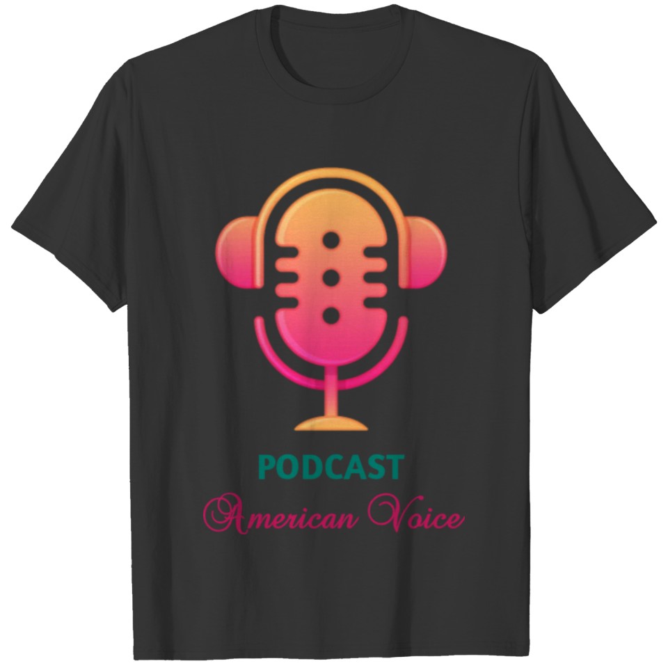 Podcast Printed T Shirts-Hoodies & Sweatshirts T-shirt