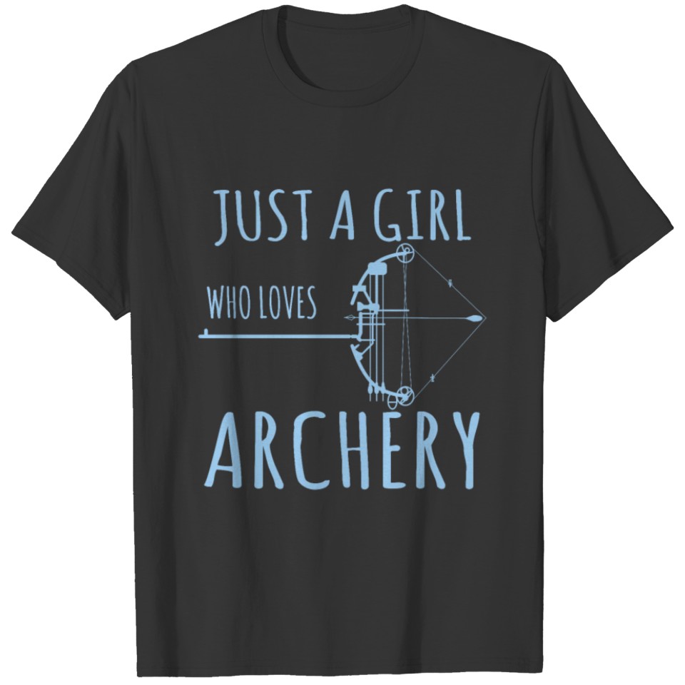 Archer Arrow And Bow Design Archery Hunting Gift T-shirt