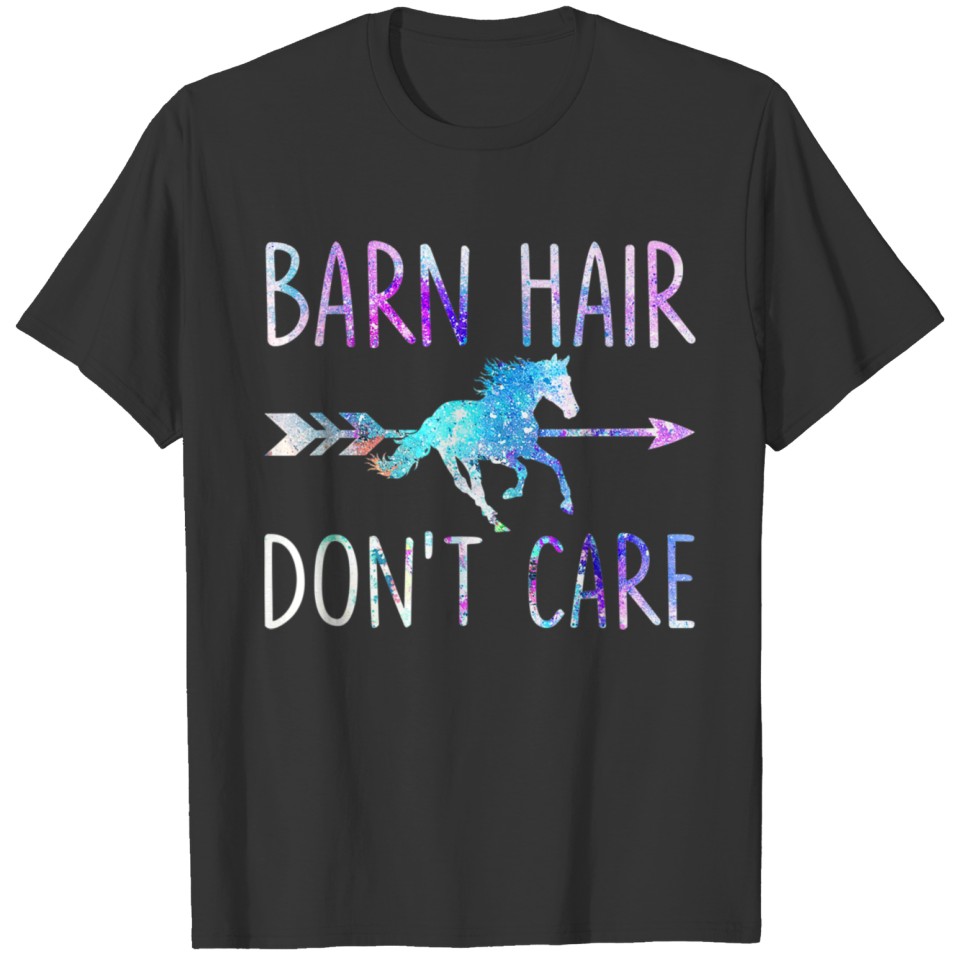 BARN HAIR DONT CARE Love Horse Riding Equest 732 T-shirt