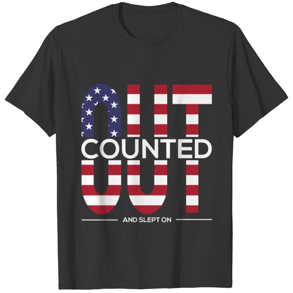 Counted Out USA T-shirt