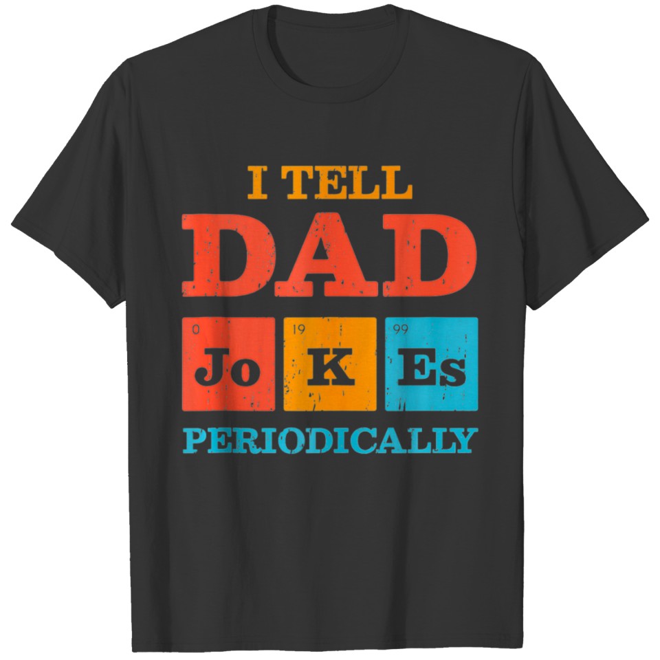 Mens I Tell Dad Jokes Periodically Tank Top T-shirt