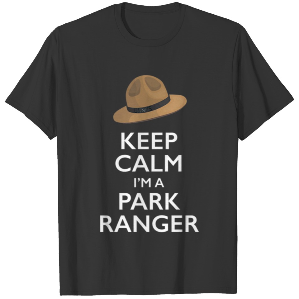 Veteran Gift-Keep Calm Im A Park Range T-shirt