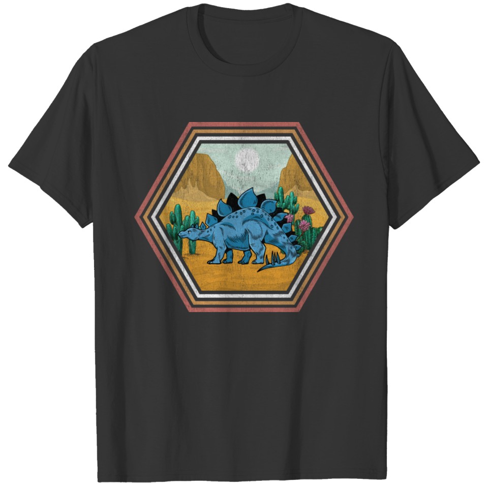 Stegosaurus Dinosaur Gift For Women Girls T Shirts