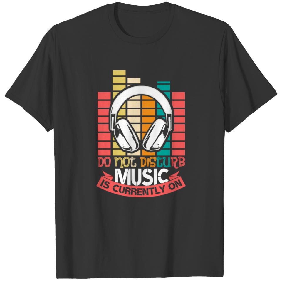 Music Headphones Gift Idea T-shirt