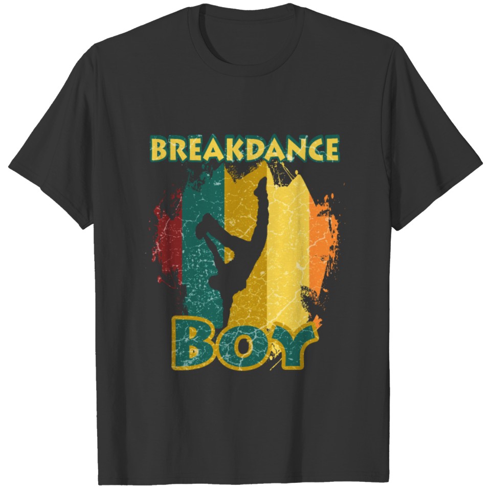 Dance Dancing Funny Breakdance Dancer Boy T-shirt