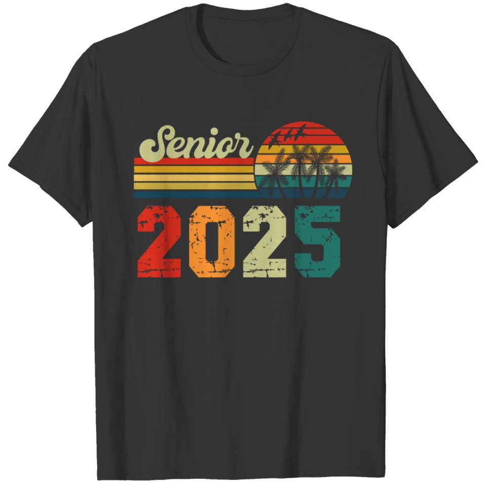 senior 2025 vintage T-shirt