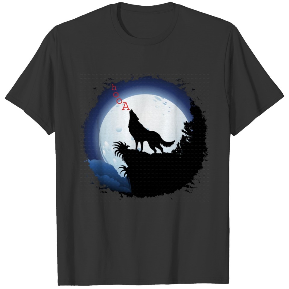 wolf. T-shirt