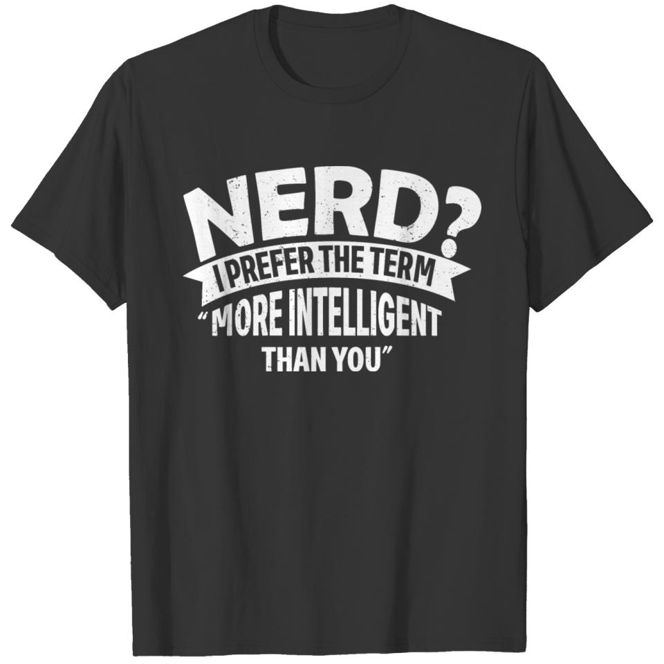 Nerd Intelligent T-shirt