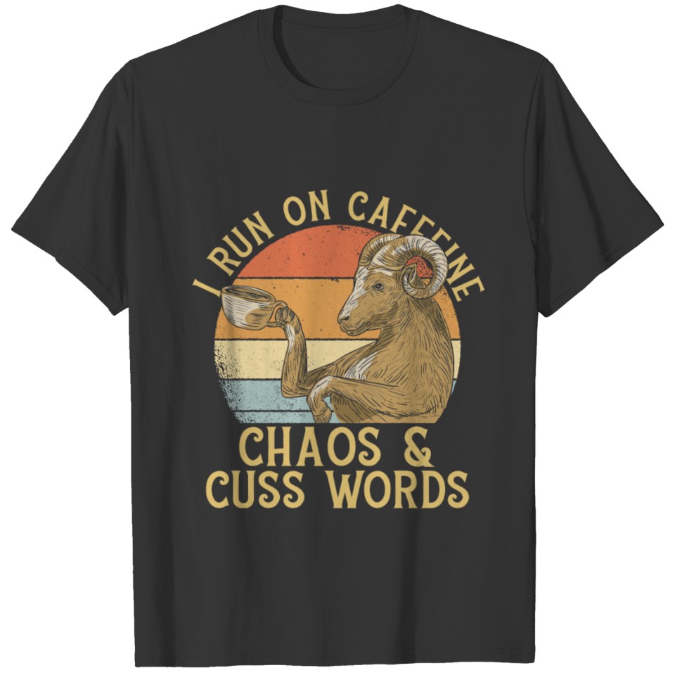 Run on Caffeine Sarcasm T-shirt