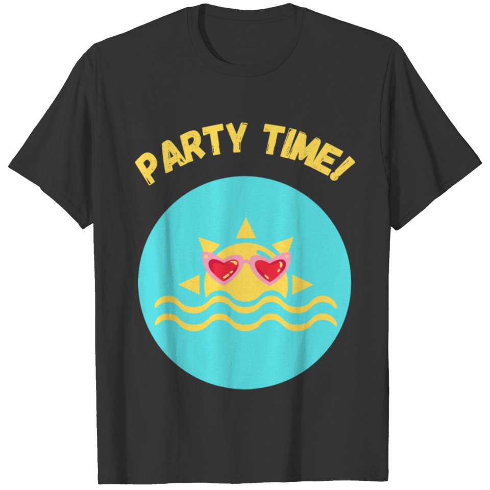 PARTY TIME SUNSET T-shirt