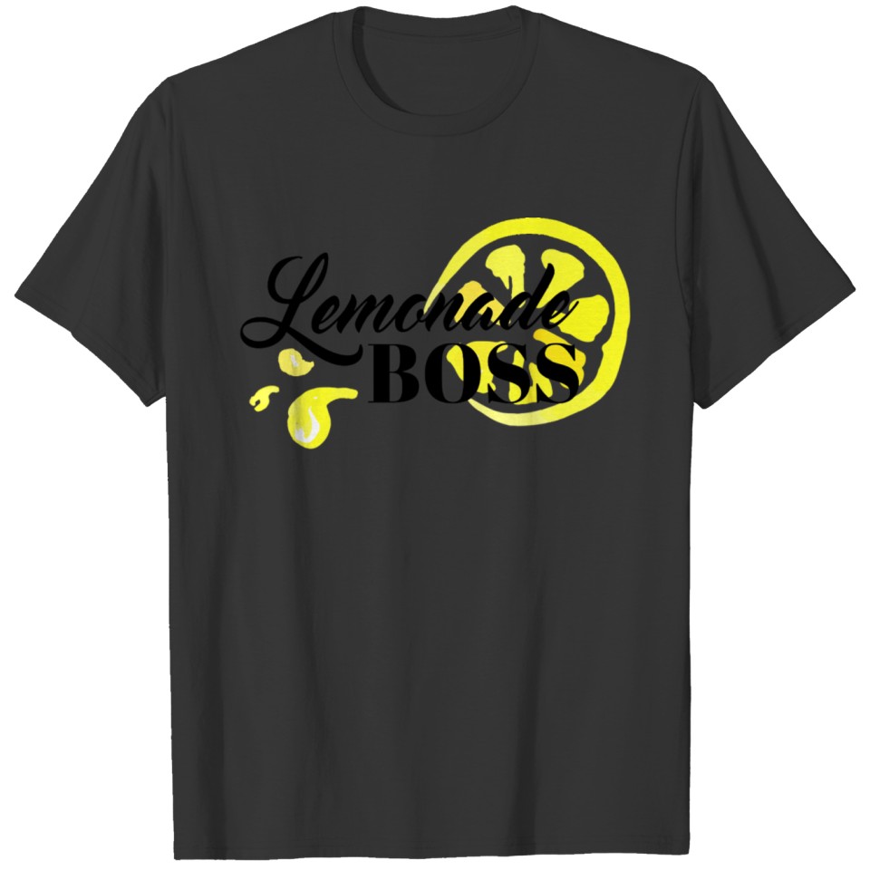 Lemonade Boss Lemonade Stand Young Entrepreneur T-shirt