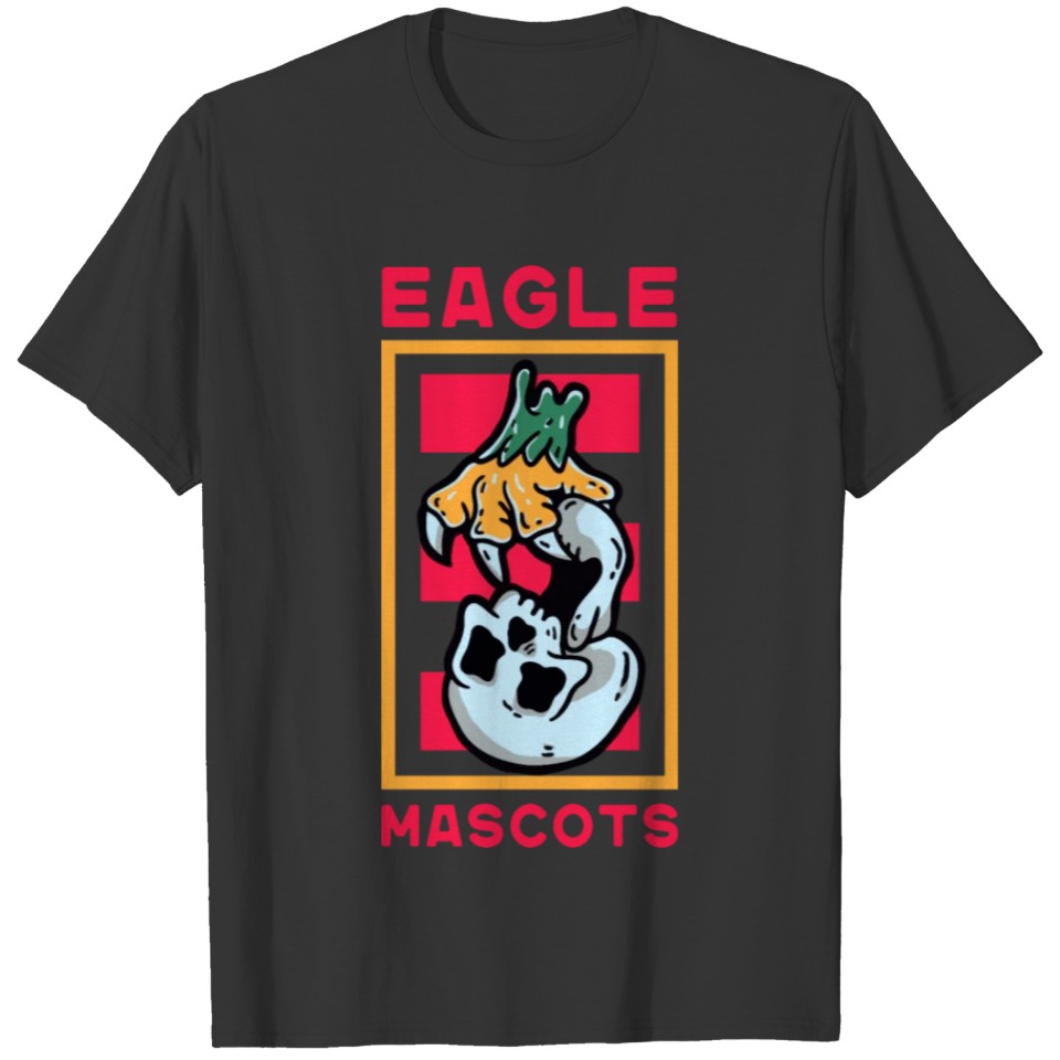 Eagle Mascots Eagle Mascots bird skull cool fly st T-shirt