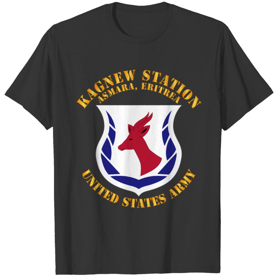 Army Kagnew Station Asmara Eritrea T-shirt