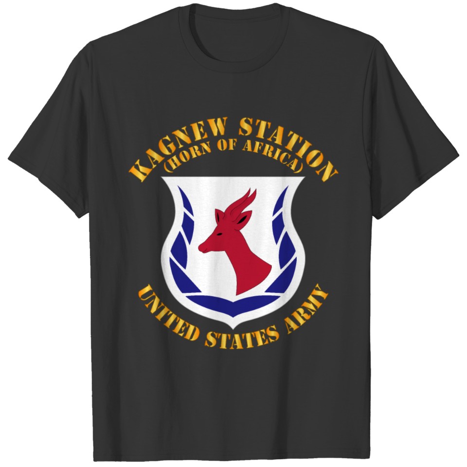 Army Kagnew Station Horn of Africa T-shirt
