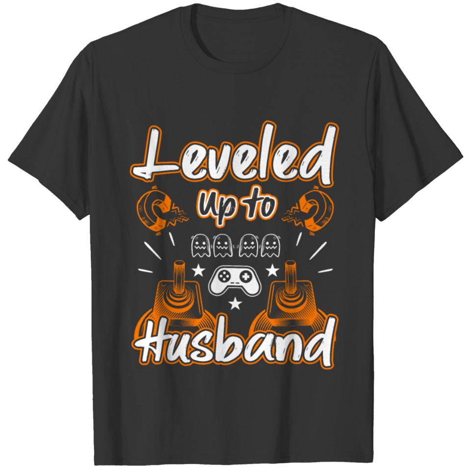 Leveled up To Husband Gamer Nerd T Shirts