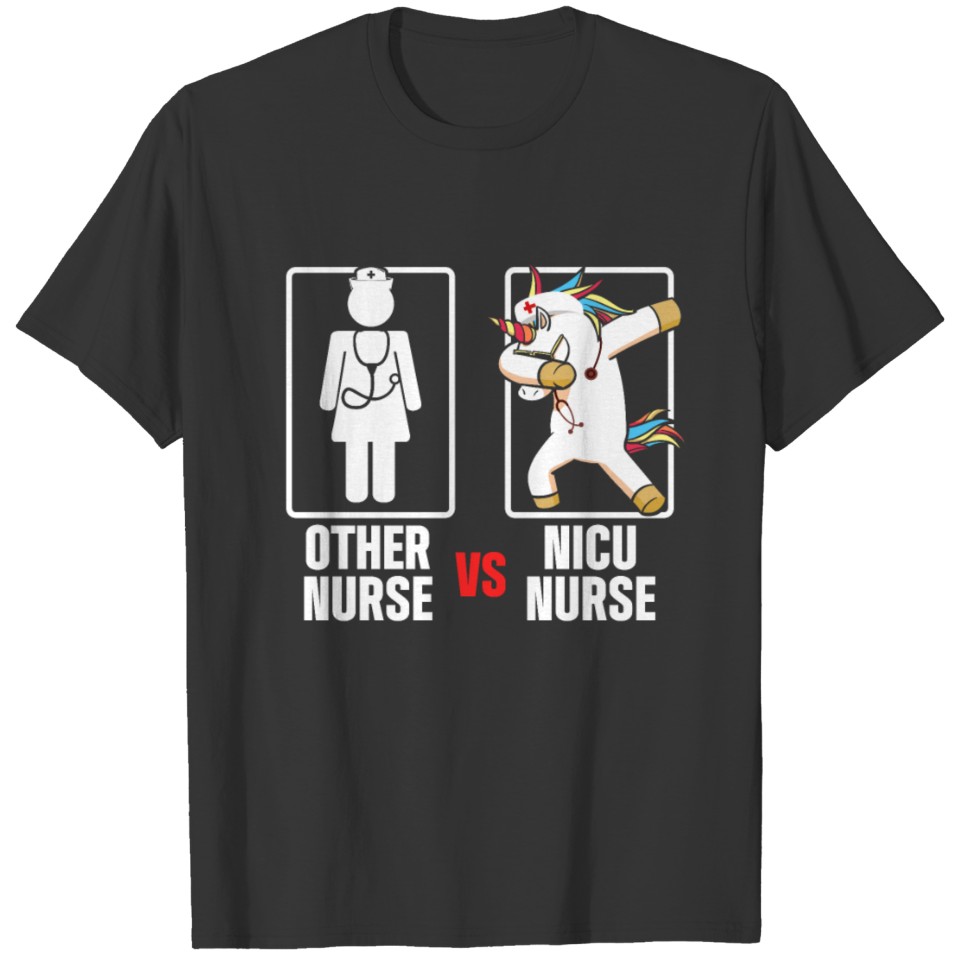 NICU Nurse Unicorn Neonatal Newborn Nursing RN T Shirts