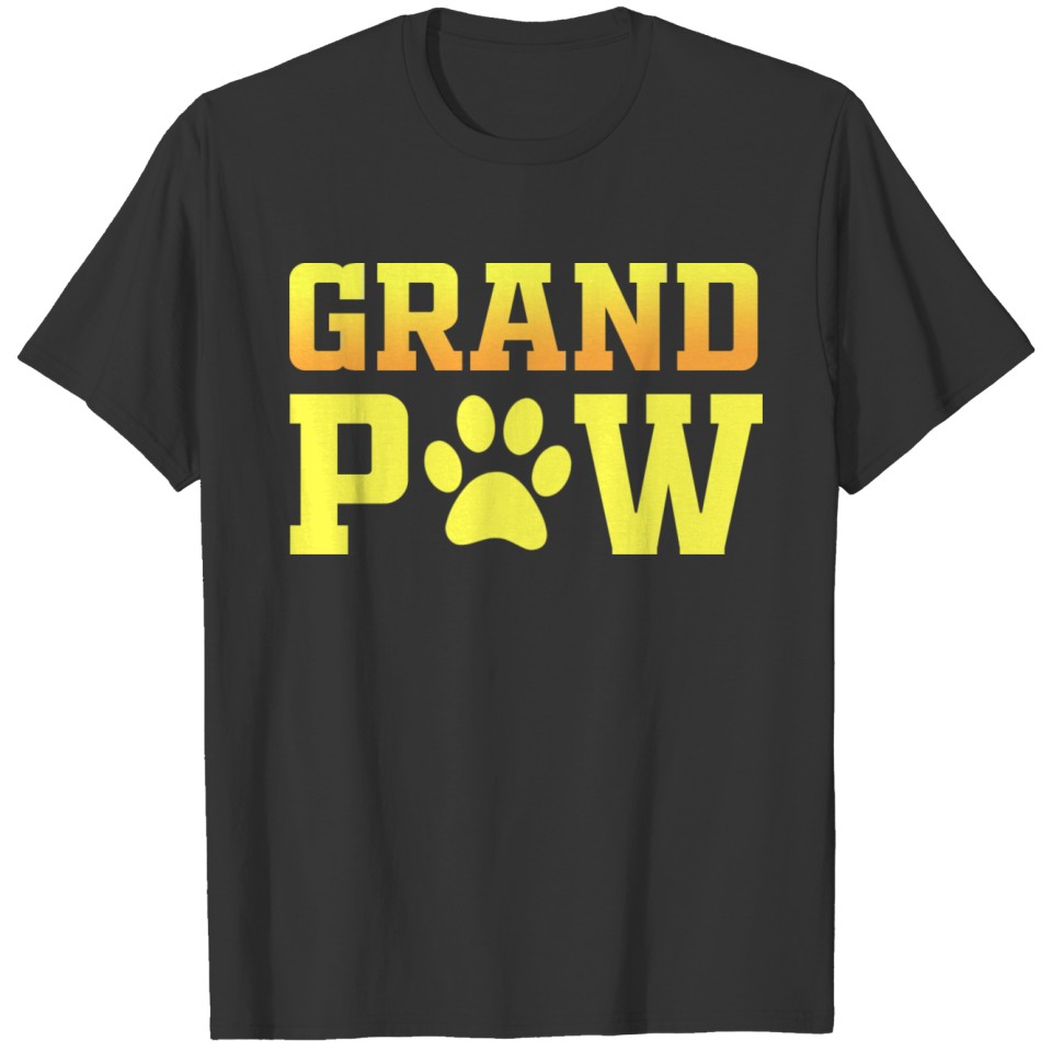 Grandpaw | Dog lover Grandpa T-shirt