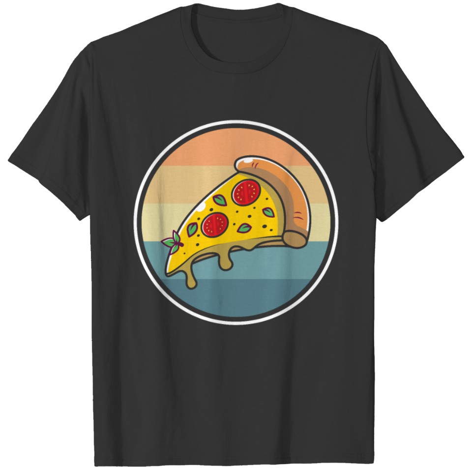 Pizza Cheese Vintage T-shirt