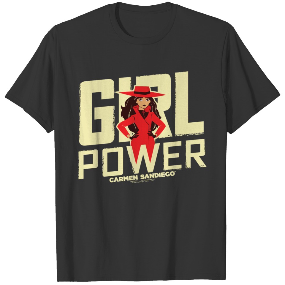 Carmen Sandiego Girl Power T-shirt