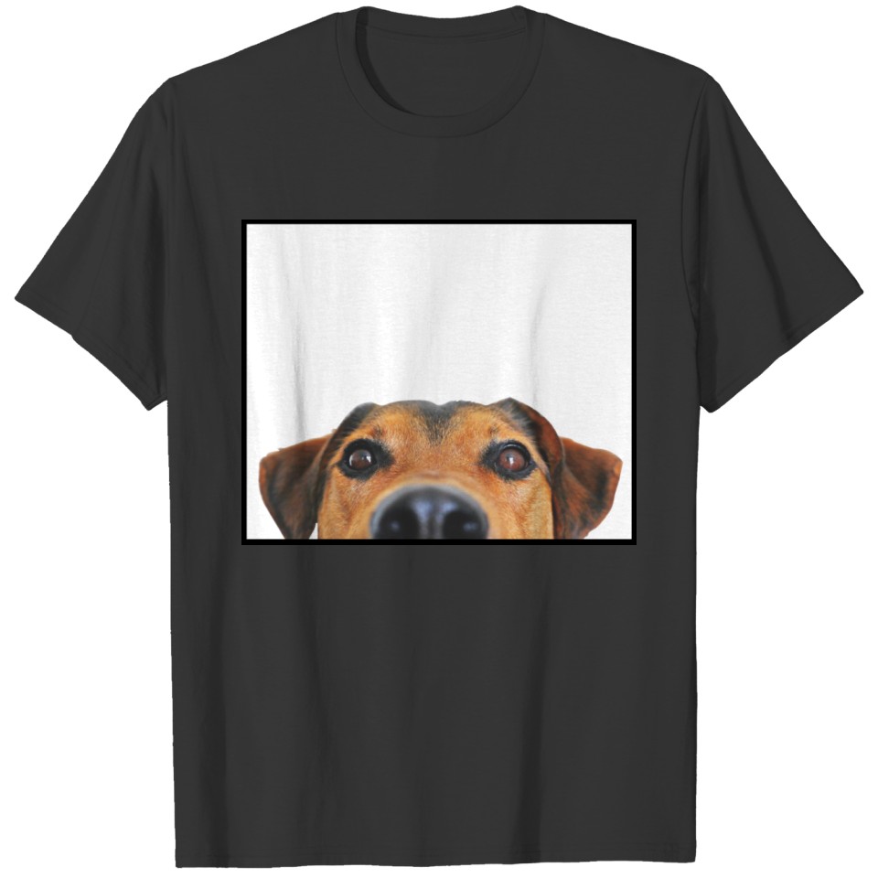 Innocent Dog Face (ADD CUSTOM TEXT) T-shirt