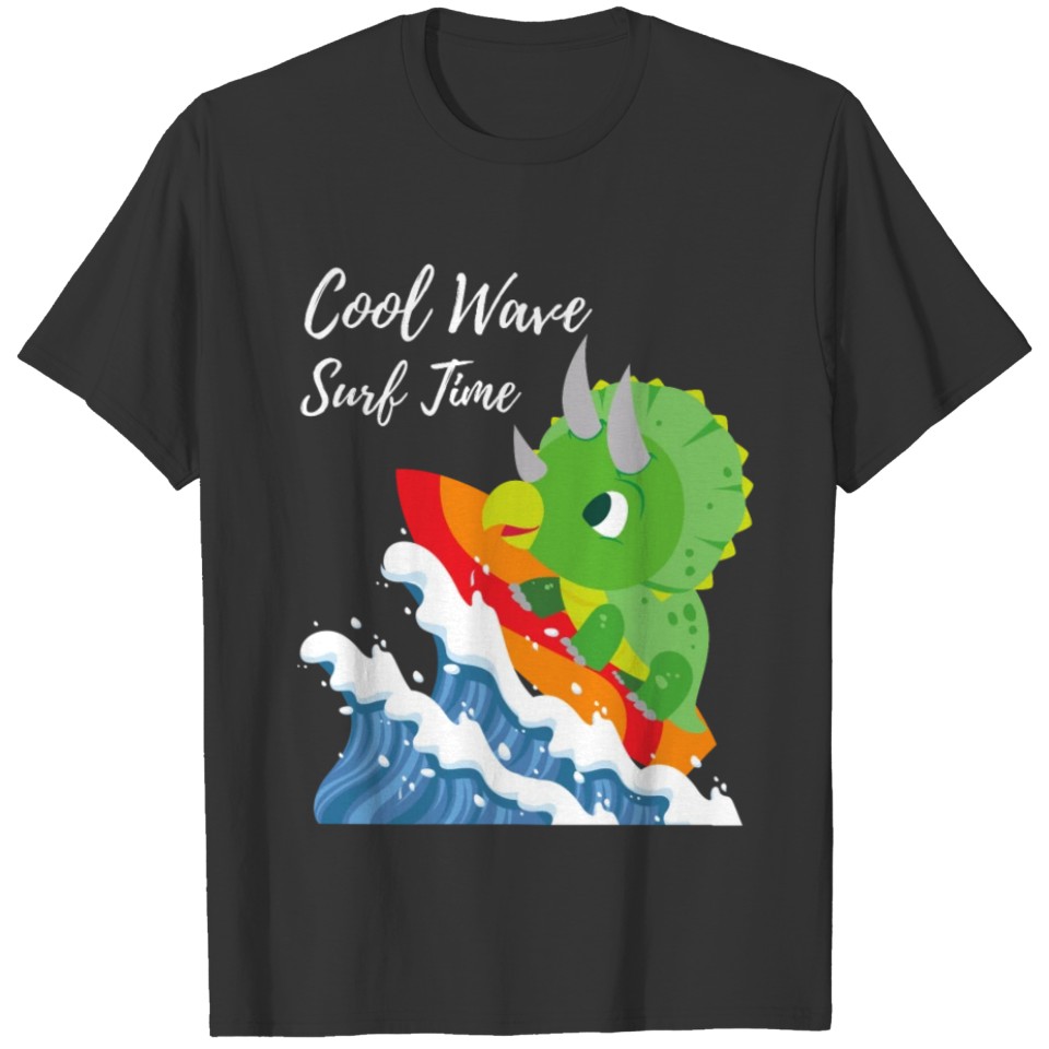 Cool Wave Surf Time Rex shirt T-shirt