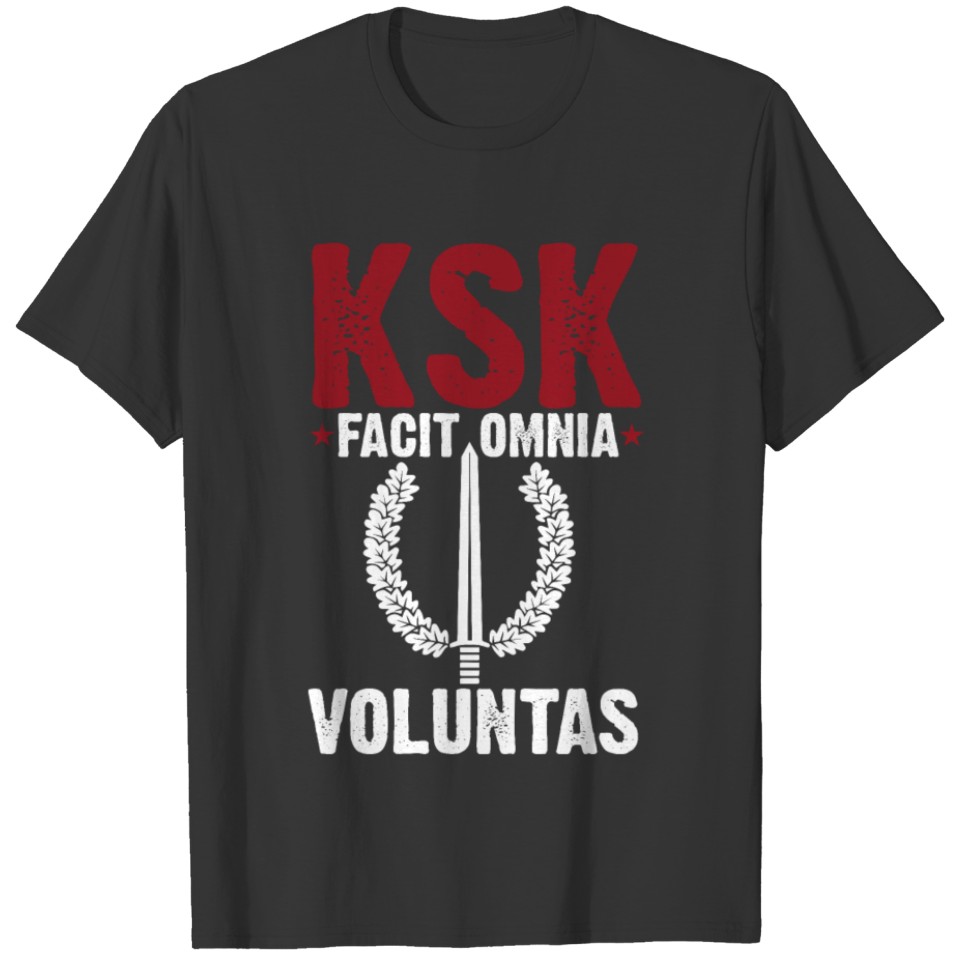 KSK Facit Omnia Voluntas KSK Facit Omnia Voluntas T-shirt