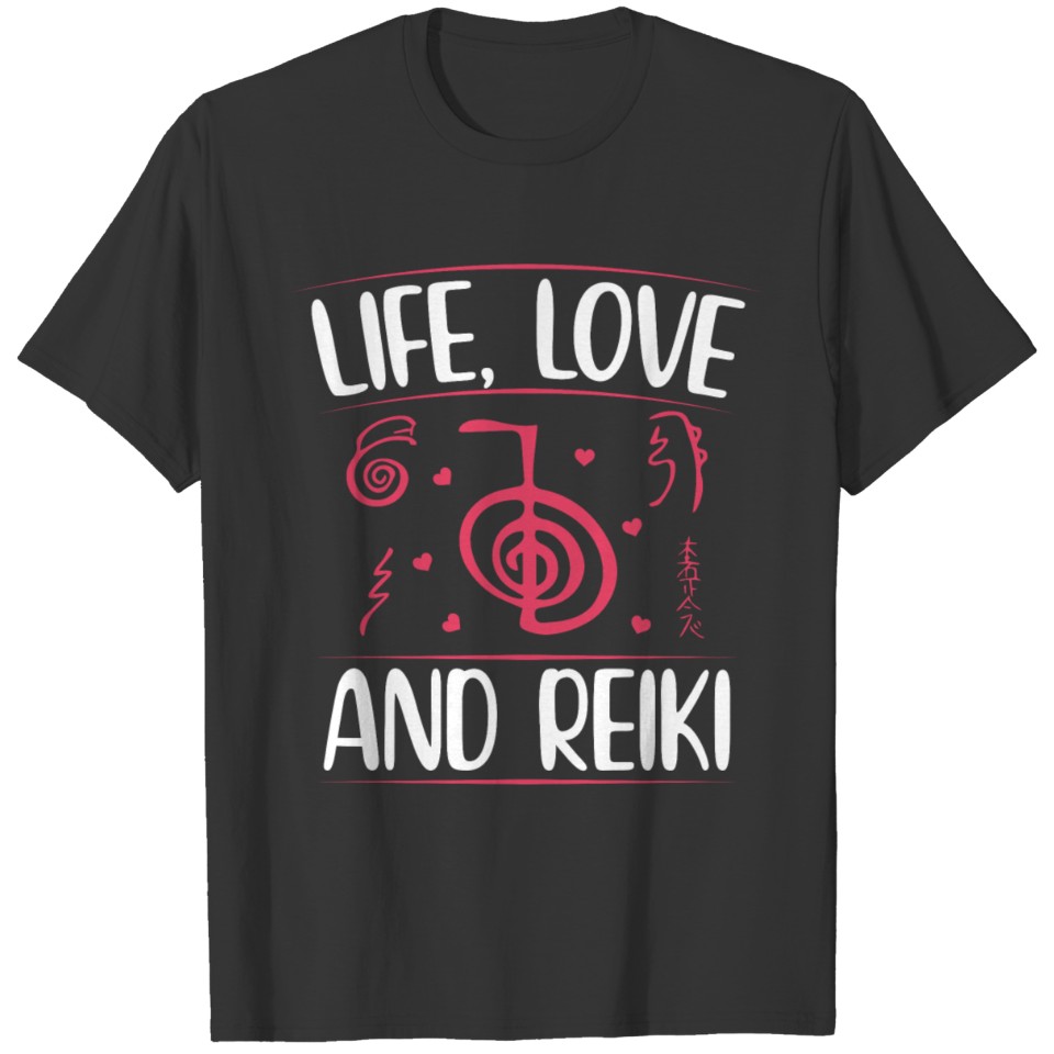 Reiki Crystals | Reiki Master Chakras Yoga Gifts T-shirt
