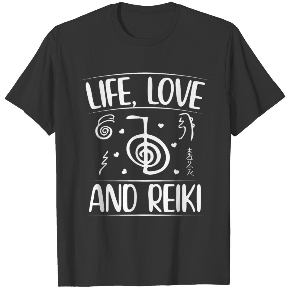 Reiki Lover Sayings | Spirituality Japanese Gift T-shirt