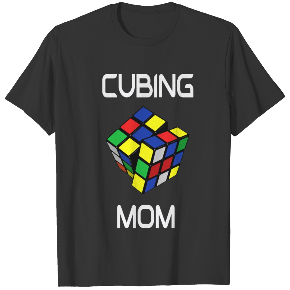 Speedcube Solve Cubes Mom Gift T-shirt