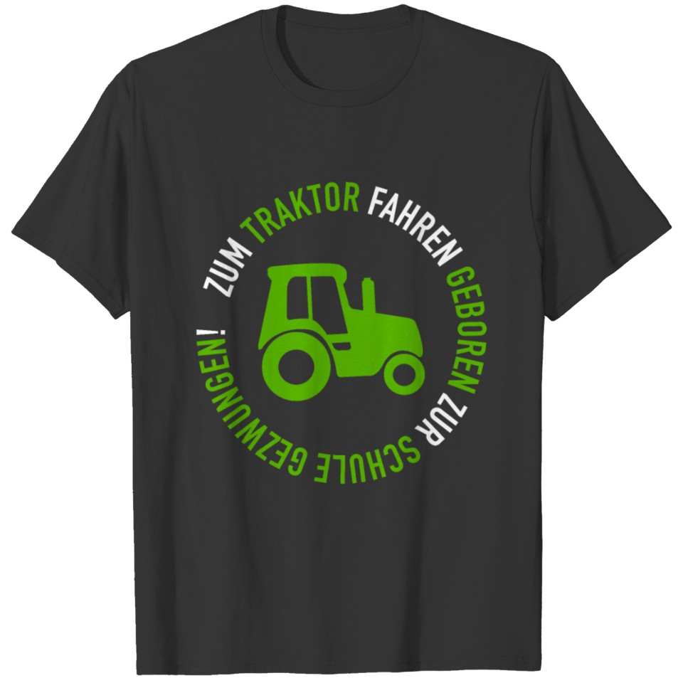 First Day School Farmer Back To School Boy T-shirt