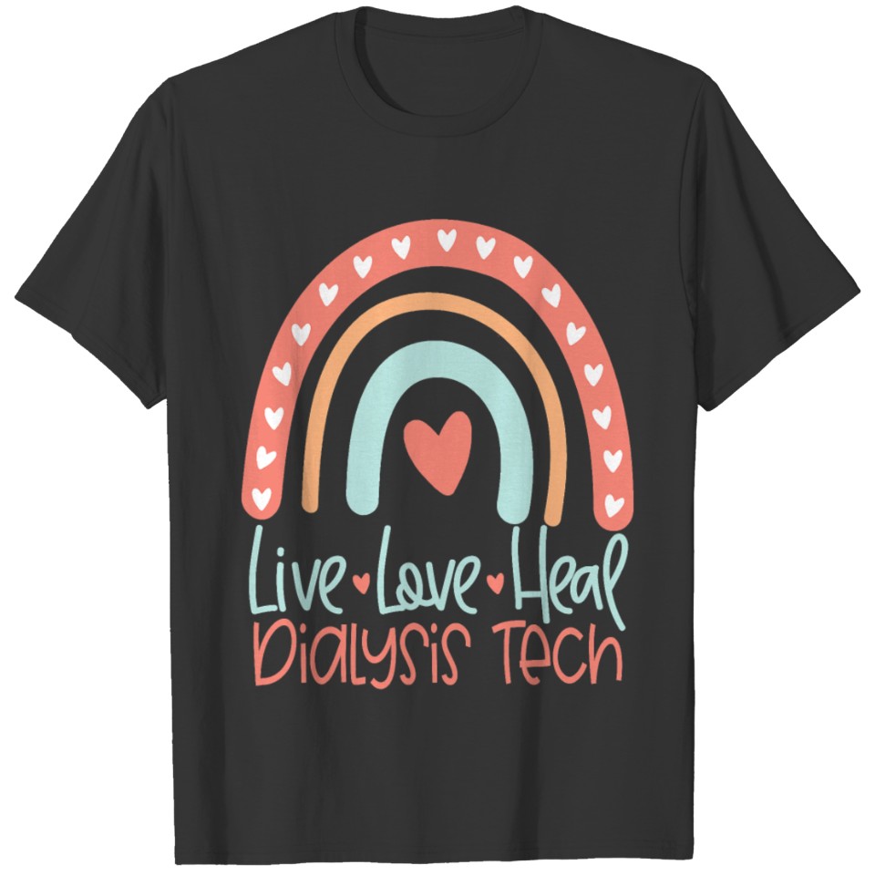 Dialysis Tech Hemodialysis Technician Nephrology T-shirt
