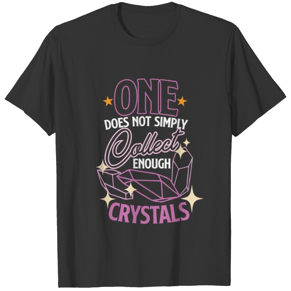 Crystal Healing Crytals Crystals and Stones T-shirt