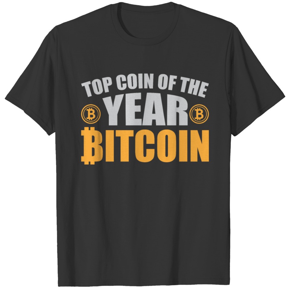 Bitcoin Coin of The Year T-shirt
