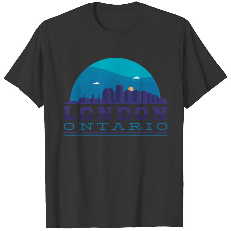 Skyline london city t-shirt design T-shirt
