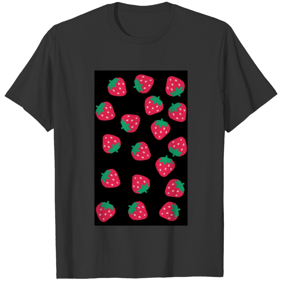 strawberry black iphone case cover T Shirts