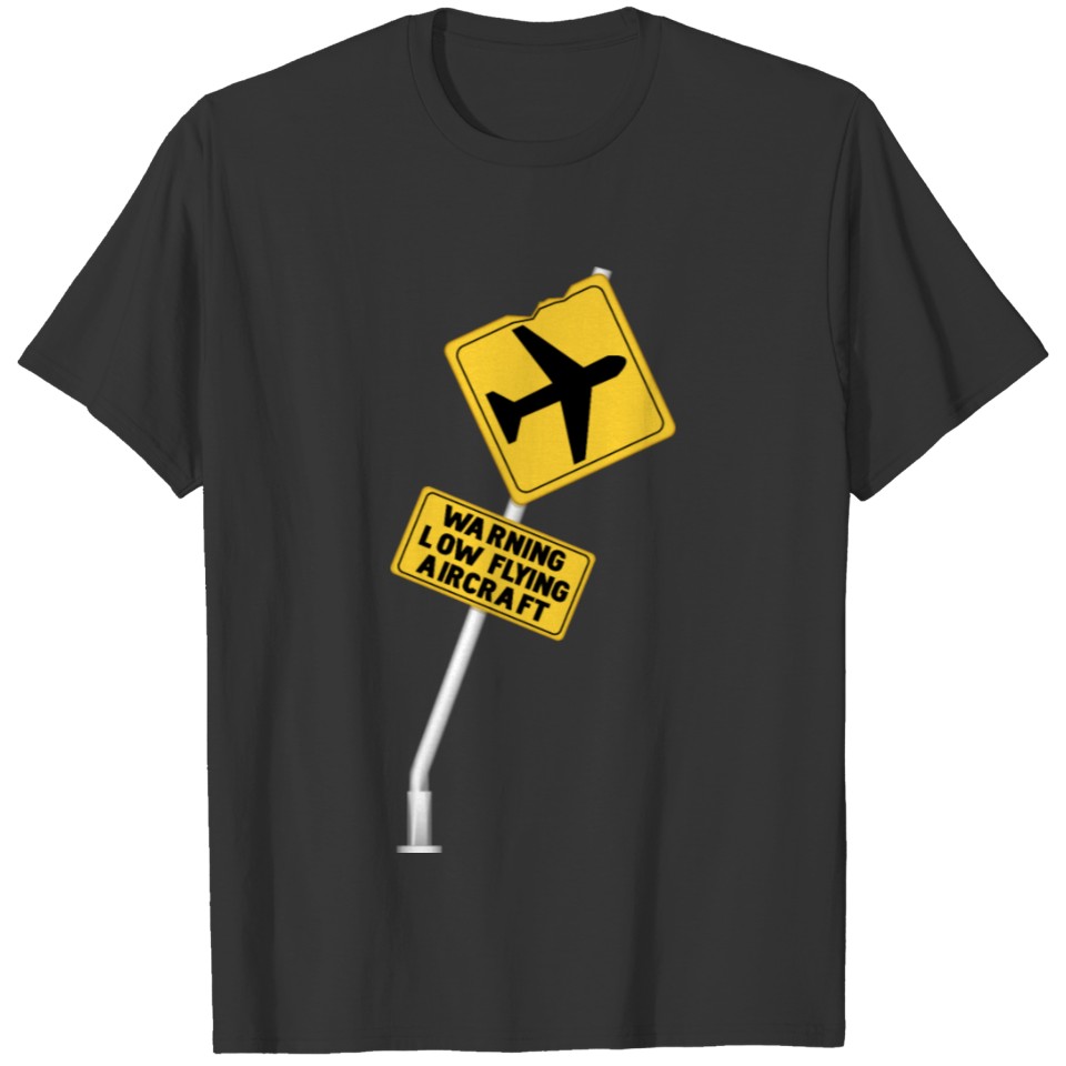 low flying aircraft, broken T-shirt
