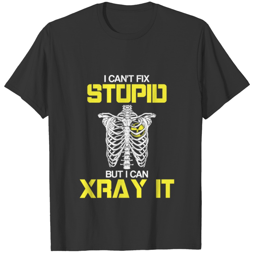 Radiologic Technologist Rad Tech X-ray Radiology T-shirt