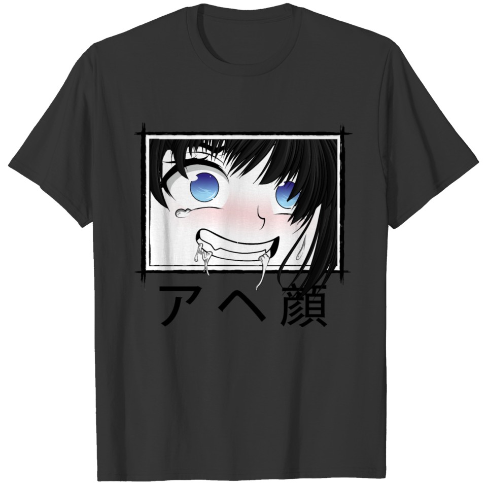 Vampire Ahegao Girl T-shirt