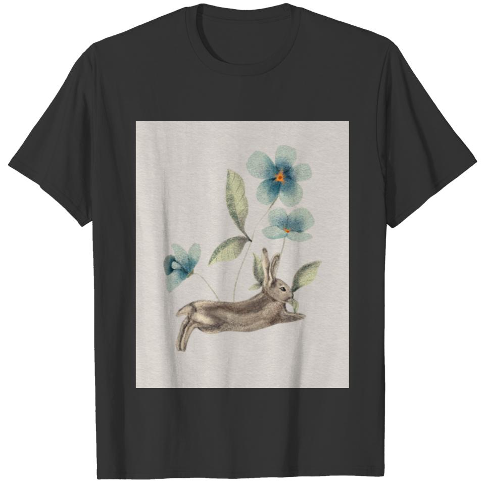 Rabbit jumping T-shirt