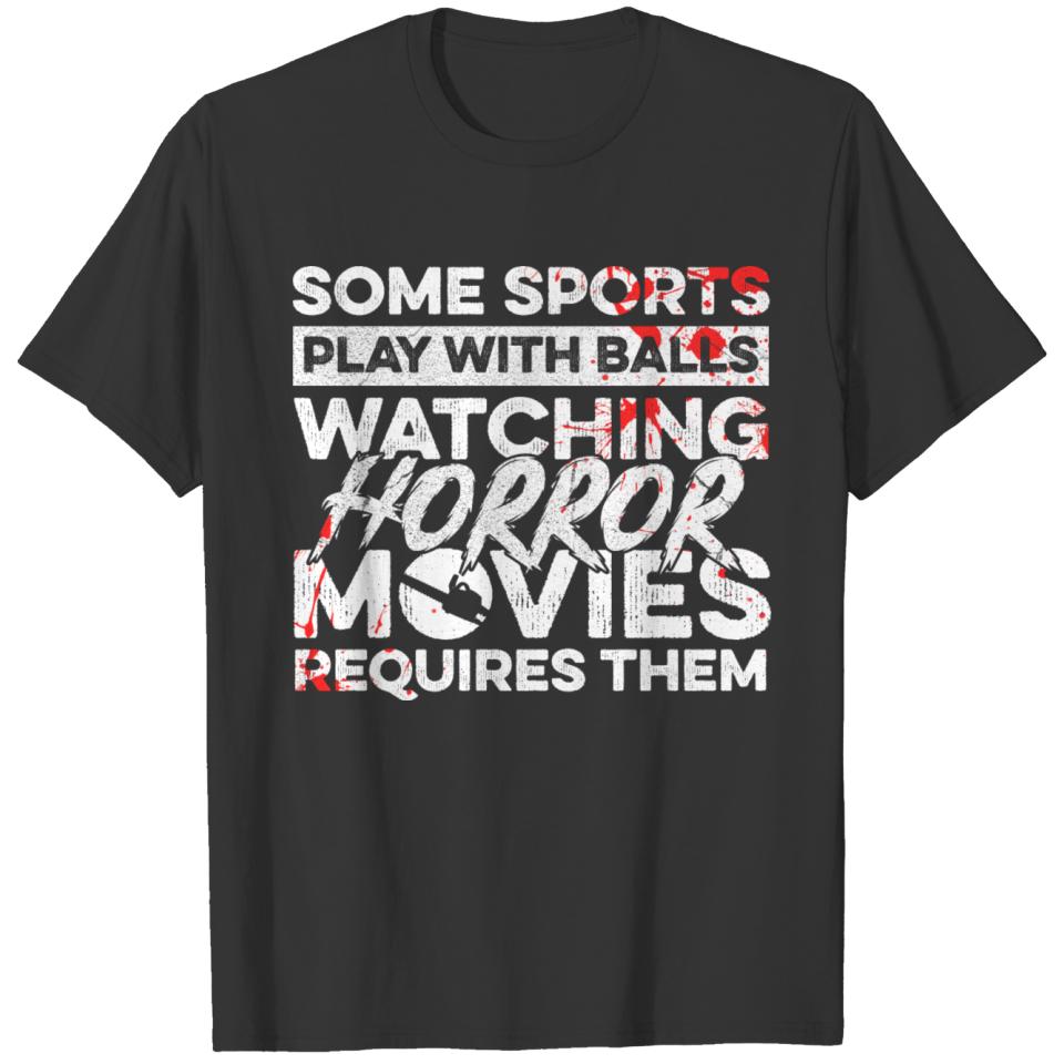 Halloween Horror Film Design for a Horror Fan T-shirt
