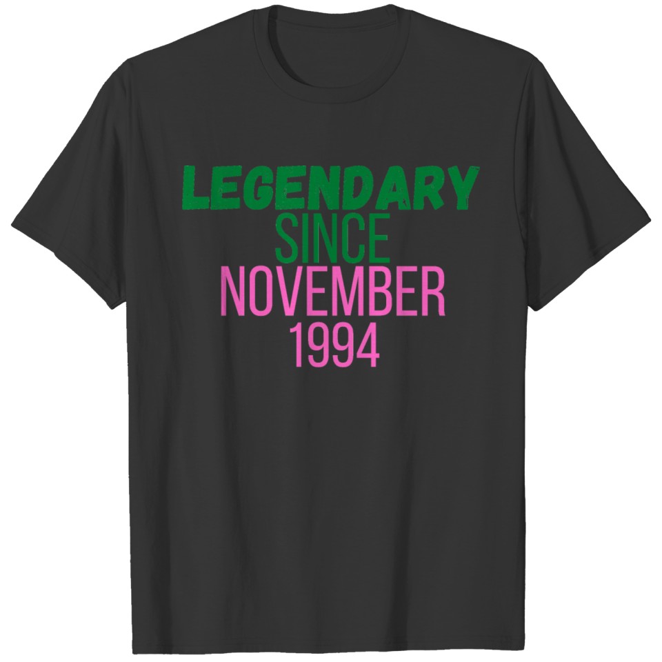 legendary since november T-shirt
