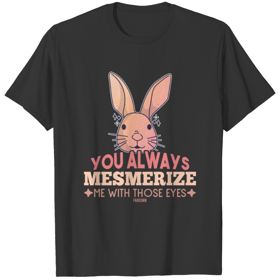 Hypnosis hare rabbit hypnotized T-shirt