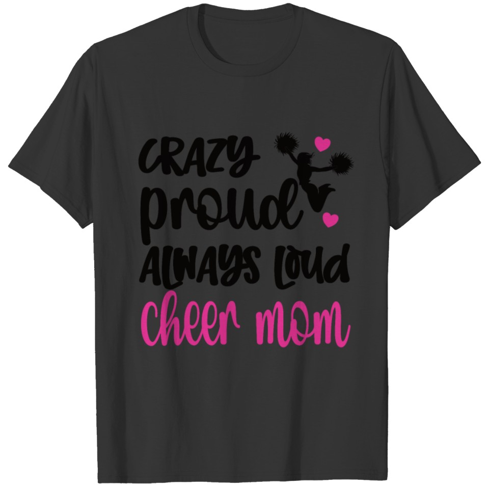 Cheer Mom Cheerleader Mother Cheerleading Mama T-shirt