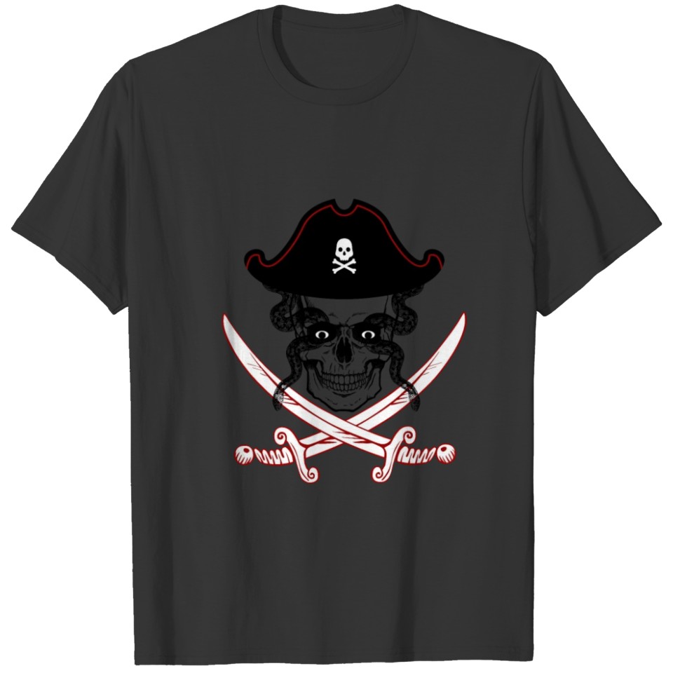 crâne pirate T-shirt