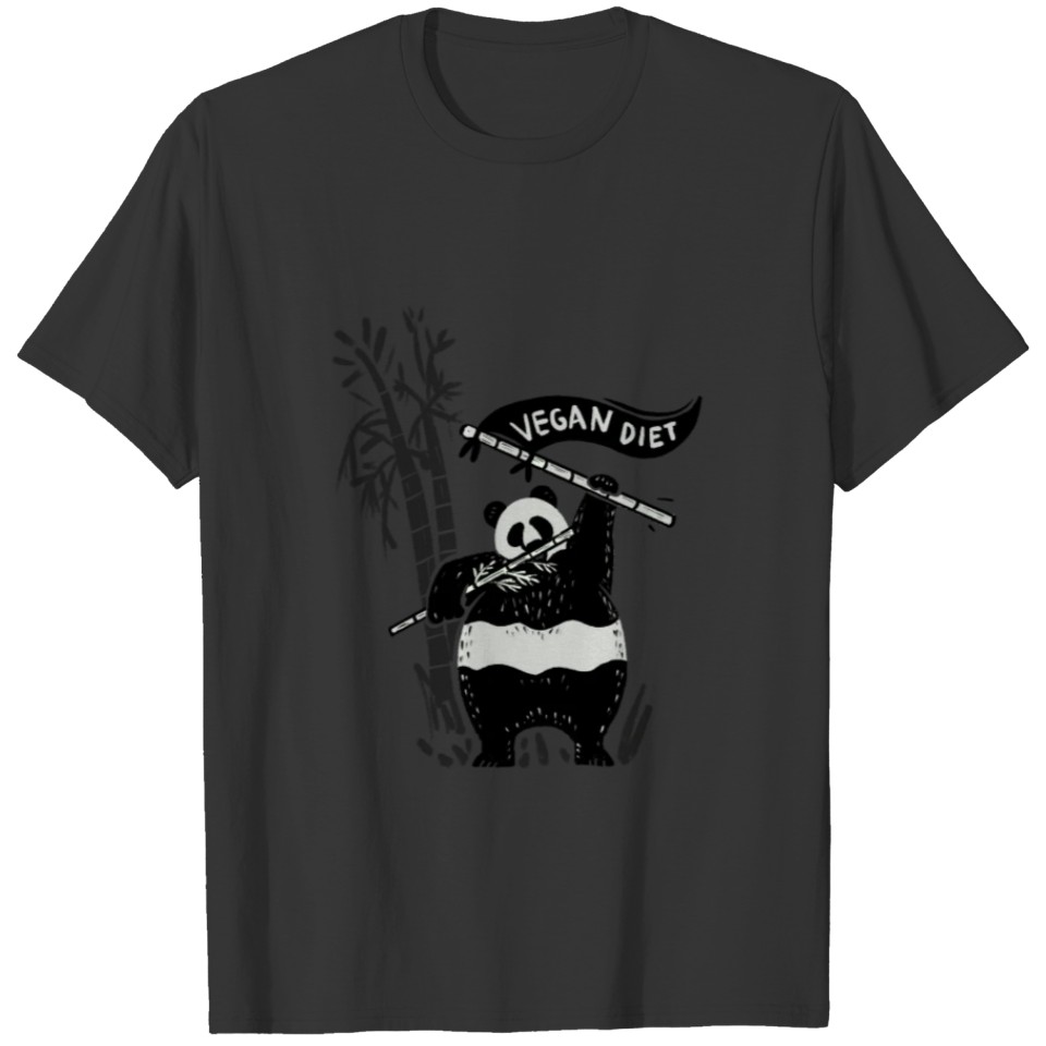 Panda Diet T-shirt